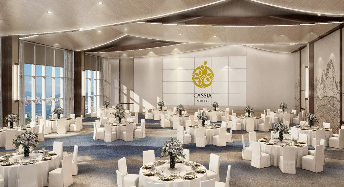 카시아 속초 GRAND BALLROOM 참고 이미지